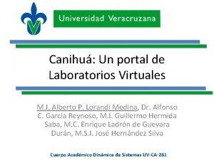 Canihu Un portal de Laboratorios Virtuales M I