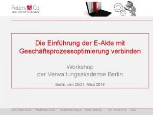 Elektronische akte workshop