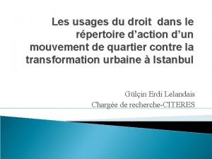 Les usages du droit dans le rpertoire daction