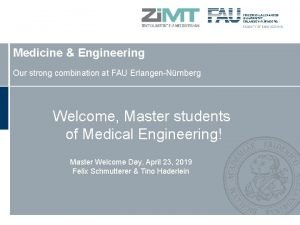 Fau medical engineering