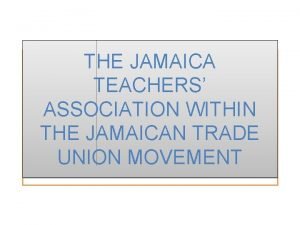 Jamaica teachers association logo