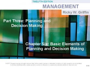 Management ricky griffin 12th edition