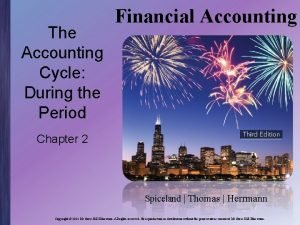 The Accounting Cycle During the Period Financial Accounting