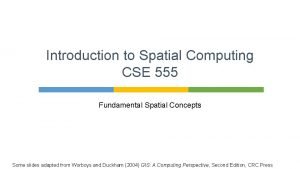 Spatial computing