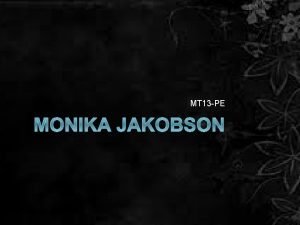 Monika jakobson