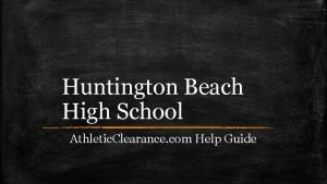 Huntington beach high school athletics
