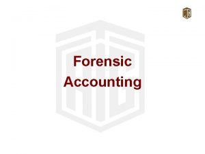 History of accounting