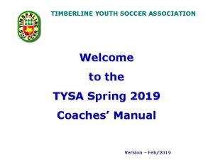 Timberline youth soccer