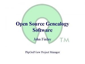 Open source ged