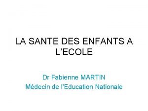 Dr fabienne martin