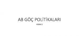 AB G POLTKALARI KISIM 2 AVRUPA BRLNN G