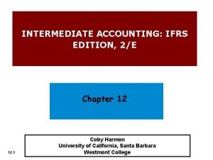 Kunci jawaban intermediate accounting chapter 12