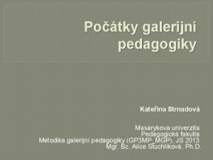 Pedagogick