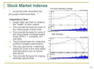 Stock Market Indexes Dow Jones Industrial Average everybody