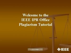 Ieee plagiarism policy