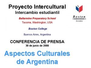 Intercultural intercambio