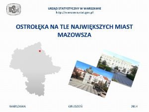 URZD STATYSTYCZNY W WARSZAWIE http warszawa stat gov