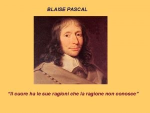 Pascal esprit de finesse