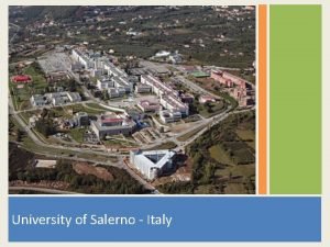 University of salerno province