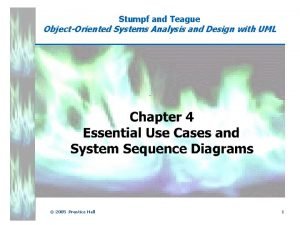 Stumpf and Teague ObjectOriented Systems Analysis and Design