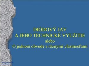 Diodovy jav