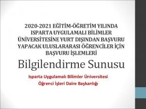 Https //obs.isparta.edu.tr