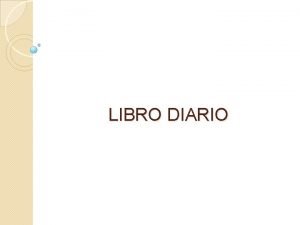 Funciones del libro diario