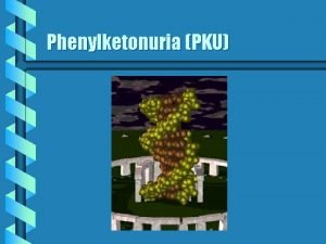Phenylketonuria PKU PKU at a Glance b Name