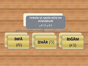 Izharı kelime-i vahide harfleri