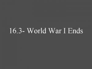 16 3 World War I Ends The Eastern