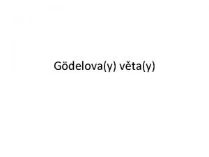 Gdelovay vtay Kurt Gdel Brno 28 4 1906