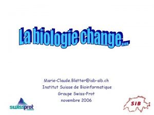 Bioinformatique