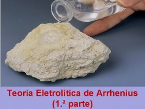Teoria eletrolítica de arrhenius
