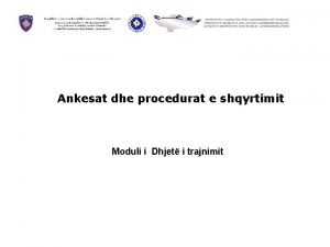 PAnkesat dhe procedurat e shqyrtimit rokurimi i SHERBIMEMVE