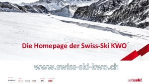 Swiss ski kwo terminkalender Swiss ski kwo terminkalender