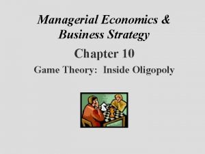 Game theory managerial economics