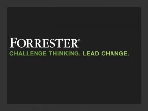 Forrester wave real time interaction management