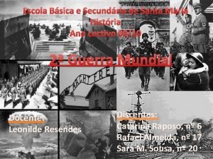 Escola Bsica e Secundria de Santa Maria Histria