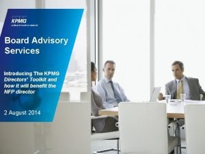 Kpmg directors toolkit