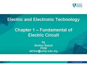 Electric circuit definition