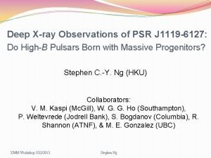 Deep Xray Observations of PSR J 1119 6127