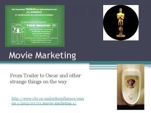 Movie marketing trailers
