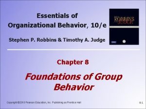 Essentials of Organizational Behavior 10e Stephen P Robbins