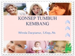 KONSEP TUMBUH KEMBANG Winda Darpianur S Kep Ns