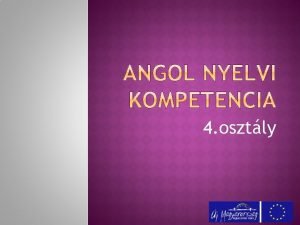 Angol kompetencia