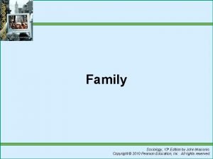 Conjugal family