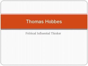 Thomas hobbes political spectrum