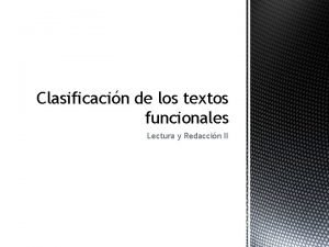 Cuadro sinoptico de los textos personales
