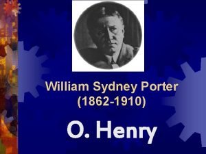 Facts about o henry