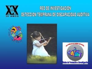 PROGRAMA INFANCIA LEGISLACION Y POLITICA SALUD Y DISCAPACIDAD